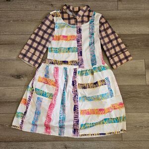 Netflix Stranger Things Eleven 11 Costume Dress Season 4 80's Sz XL Girls 14-16